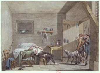 Condorcet dog i fängelse den 28 mars 1794